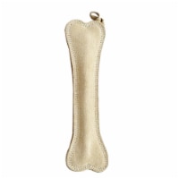 JoJo Modern Pets Eco-friendly Dinner Dog Bone - Natural Leather Dog Toy