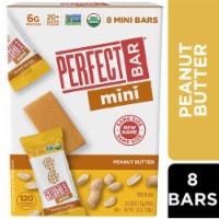 Perfect Bar Mini Gluten-Free Peanut Butter Protein Bar Organic Perspective: Main