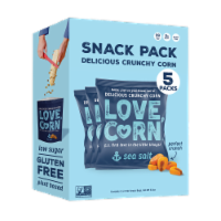Love Corn® Sea Salt Crunchy Corn Snack Multipack Perspective: Main