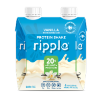 Ripple Vanilla Plant Protien Shakes