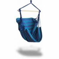 Kings Pond Enterprises 10041-KP Hammaka Woven Hammock Chair - Blue