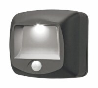 Mr. Beams Motion-Sensing Battery Powered LED Black Stair Light - Total Qty: 1