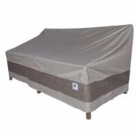 Duck Covers LSO1044035 104 in. Duck Covers Elegant Patio Sofa Cover - Swiss Coffee