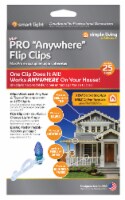 Northlight Clear Max Pro Anywhere Christmas Light Clips Perspective: Main