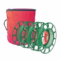 Simple Living Solutions® Large Assembled Christmas Light Reels Bag - Green