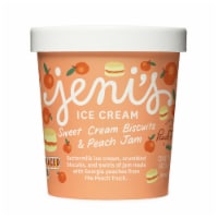 Jeni's Sweet Cream Biscuits & Peach Jam Ice Cream