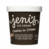Jeni's Cookies in Cream Ice Cream Perspective: Main