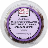 Creative Snacks Co. Milk Chocolate Double Dipped Peanuts