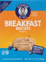 Goodie Girl® Gluten Free Blueberry Breakfast Biscuits Perspective: Main