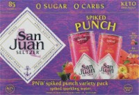 San Juan Seltzer Spiked Punch Spiked Sparkling Water Variety Pack