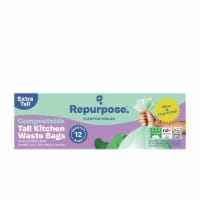 Simple Truth™ Tall 13 Gallon Compostable Kitchen Trash Bags, 12 ct - Kroger