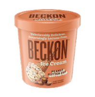Beckon Lactose Free Peanut Butter Cup Ice Cream Pint Perspective: Main