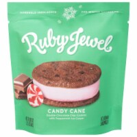 Ruby Jewel® Peppermint Chocolate Ice Cream Sandwich Perspective: Main