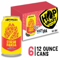 Hop Valley Stash Panda Hazy IPA Craft Beer Perspective: Main
