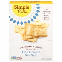 Simple Mills® Fine Ground Sea Salt Almond Flour Crackers Perspective: Main