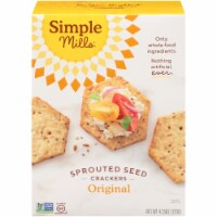 Simple Mills® Original Sprouted Seed Crackers Perspective: Main