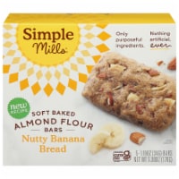 Simple Mills® Soft Baked Nutty Banana Bread Almond Flour Bars