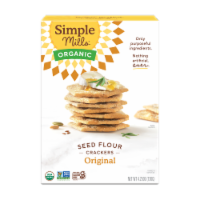 Simple Mills® Original Organic Seed Crackers Perspective: Main