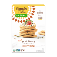 Simple Mills® Organic Everything Seed Flour Crackers Perspective: Main