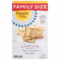 Simple Mills® Fine Ground Sea Salt Almond Flour Crackers Perspective: Main