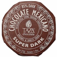 Taza Chocolate Organic Super Dark 85% Dark Chocolate Mexicano Discs Perspective: Main
