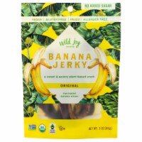 Wild Joy Banana Jerky Original Marinated Banana Slices