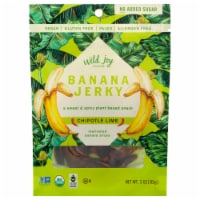 Wild Joy Banana Jerky Chipotle Lime Marinated Banana Slices