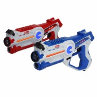 Kidzlane Red & Blue Laser Tag Game - Set of 2 | Indoor/Outdoor Fun for Boys Age 8-12