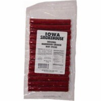 Iowa Smokehouse & Preferred Wholesale 253860 11 oz Original Flavor Hardwood Smoked Beef Stick