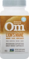 Om Mushroom Lion's Mane Mushroom Superfood Capsules 90 Count