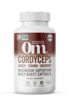 Om Mushroom Cordyceps Mushroom Superfood Capsules
