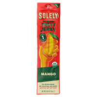 Solely® Organic Mango Fruit Jerky Perspective: Main