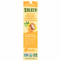 Solely Fruit Fruit Jerky Pineapple Coconut