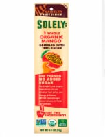 Solely® Cacao Drizzle Organic Mango Fruit Jerky