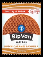 Rip Van Wafels 210052 12.12 oz Dutch Caramel & Vanilla Flavor Wafels