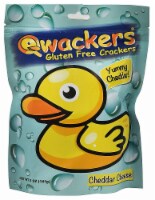 Qwackers  Gluten Free Crackers   Cheddar Cheese Perspective: Main