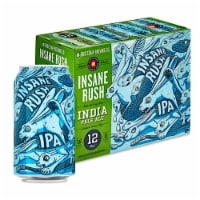Bootstrap Brewing Insane Rush India Pale Ale Cans Perspective: Main