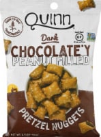 Quinn Dark Chocolate'y Peanut Filled Pretzels