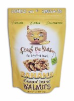 Crazy Go Nuts Banana Flavored All-Natural Gourmet Walnuts