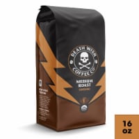 Death Wish Coffee Co.® Organic and Fair Trade Medium Roast Ground Coffee Perspective: Main
