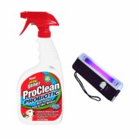 Urine Gone ProClean Stain and Odor Remover with Black Light, 20 Fl Oz