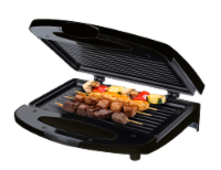 Chefman Compact Electric Contact Grill & Sandwich Maker - Black