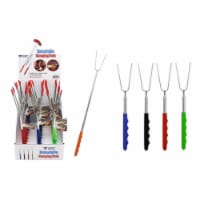 Diamond Visions 6026956 23 in. Extendable Camping Fork, Multi Color - Pack of 24
