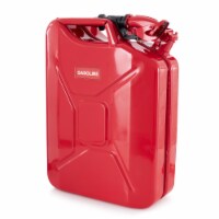 Wavian Gas Can,5 gal.,Red,Include Spout 2238C