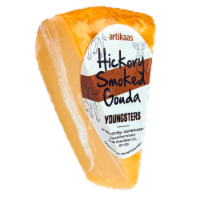 Artikaas Youngsters Hickory Smoked Gouda Cheese Perspective: Main