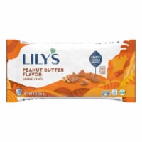 LILY'S Peanut Butter Flavored No Added Sugar Baking Chips Bag