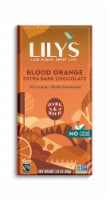 Lily's Vegan Blood Orange 70% Extra Dark Chocolate Bar
