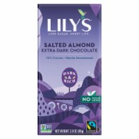 Lily's Salted Almond Extra Dark Chocolate Bar