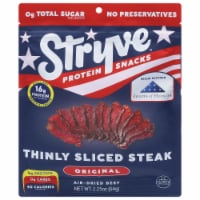 Stryve™ Original Beef Biltong Sliced Steak Snacks Perspective: Main