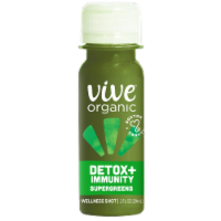 Vive Organic Detox + Immunity Supergreens Wellness Shot Perspective: Main